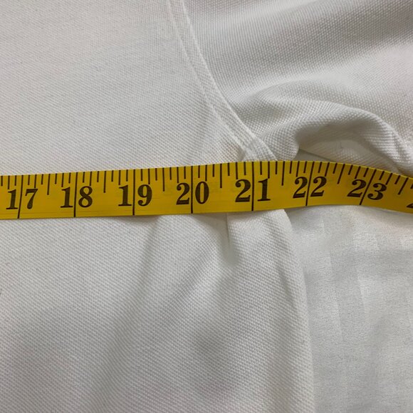 Men’s Black Brown Polo Shirt – XL – 100% Cotton In White - Picture 8 of 10